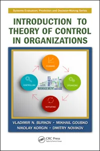 Introduction to Theory of Control in Organizations_cover