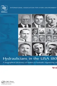 Hydraulicians in the USA 1800-2000_cover