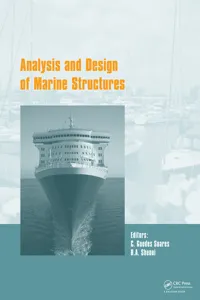 Analysis and Design of Marine Structures V_cover