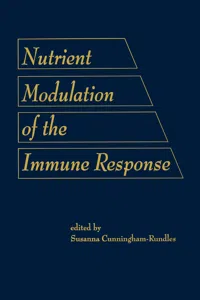 Nutrient Modulation of the Immune Response_cover