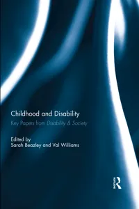 Childhood and Disability_cover