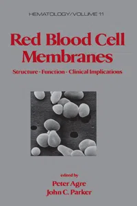 Red Blood Cell Membranes_cover