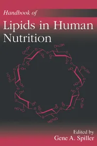 Handbook of Lipids in Human Nutrition_cover