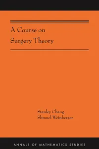 A Course on Surgery Theory_cover