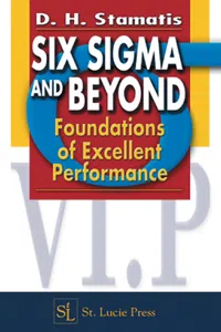 Six Sigma and Beyond_cover