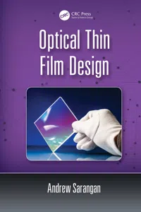 Optical Thin Film Design_cover