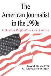 The American Journalist in the 1990s_cover