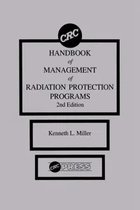 CRC Handbook of Management of Radiation Protection Programs, Second Edition_cover