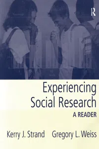 Experiencing Social Research_cover