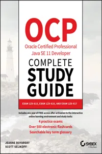 OCP Oracle Certified Professional Java SE 11 Developer Complete Study Guide_cover