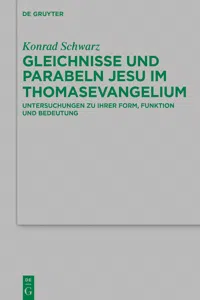 Gleichnisse und Parabeln Jesu im Thomasevangelium_cover