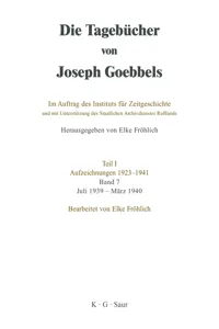 Juli 1939 - März 1940_cover