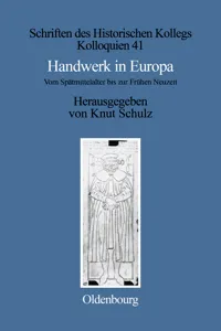 Handwerk in Europa_cover