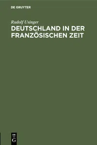 Deutschland in der französischen Zeit_cover