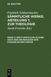 Der christliche Glaube nach den Grundsäzen der evangelischen Kirche_cover