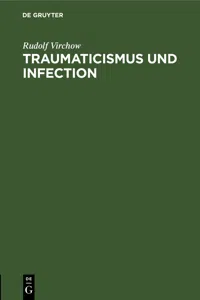 Traumaticismus und Infection_cover