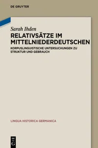Relativsätze im Mittelniederdeutschen_cover