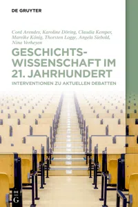 Geschichtswissenschaft im 21. Jahrhundert_cover