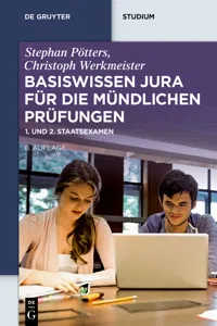 Basiswissen Jura für die mündlichen Prüfungen_cover