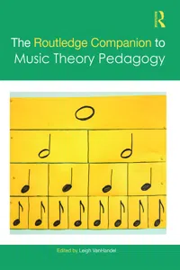 The Routledge Companion to Music Theory Pedagogy_cover