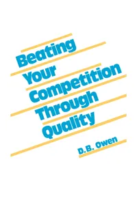Beating Your Competition Through Quality_cover