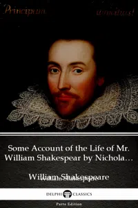 Some Account of the Life of Mr. William Shakespear by Nicholas Rowe_cover