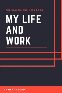 My Life and Work_cover