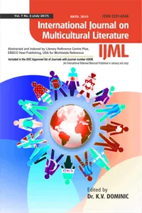 International Journal on Multicultural Literature_cover