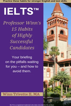 Professor Winn's 15 Habits of Highly Successful IELTS™ Candidates