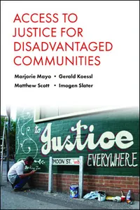 Access to Justice for Disadvantaged Communities_cover