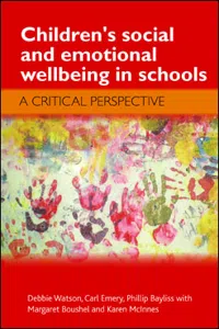 Children's Social and Emotional Wellbeing in Schools_cover