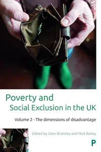 Poverty and Social Exclusion in the UK: Vol. 2_cover