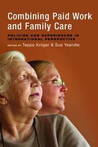 Combining Paid Work and Family Care_cover