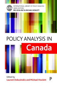 Policy Analysis in Canada_cover