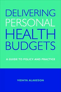 Delivering Personal Health Budgets_cover