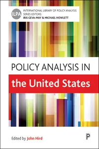 Policy Analysis in the United States_cover