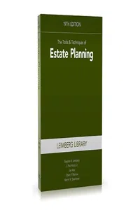 The Tools & Techniques of Estate Planning, 19th edition_cover