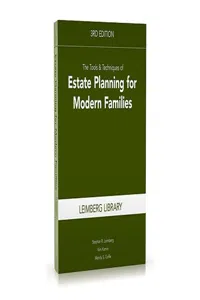 The Tools & Techniques of Estate Planning for Modern Families, 3rd Edition_cover