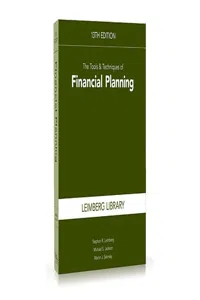 The Tools & Techniques of Financial Planning, 13th Edition_cover