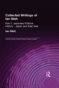 Collected Writings of Ian Nish_cover