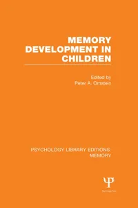 Memory Development in Children_cover