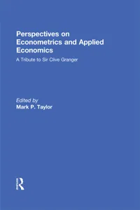 Perspectives on Econometrics and Applied Economics_cover