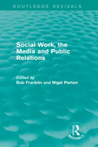 Social Work, the Media and Public Relations_cover