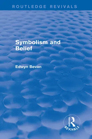 Symbolism and Belief (Routledge Revivals)