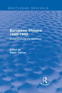 European Theatre 1960-1990_cover