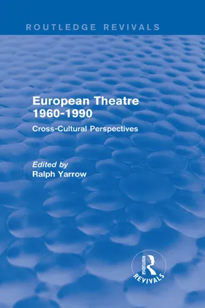 European Theatre 1960-1990 (Routledge Revivals)