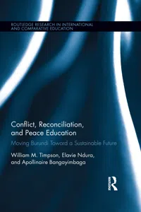 Conflict, Reconciliation and Peace Education_cover