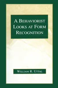 A Behaviorist Looks at Form Recognition_cover