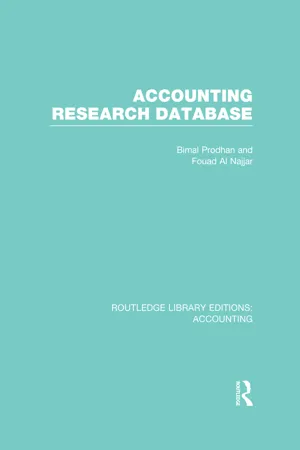 Accounting Research Database (RLE Accounting)