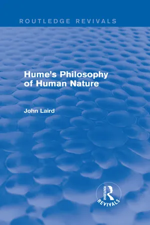 Hume's Philosophy of Human Nature (Routledge Revivals)